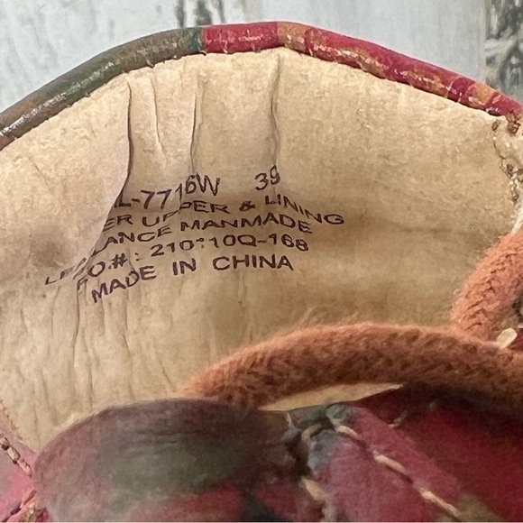 Alegria Valerie Southwestern Romance‎ Womens 9 US 39 EU Shoes Lace Sandals - Picture 11 of 12